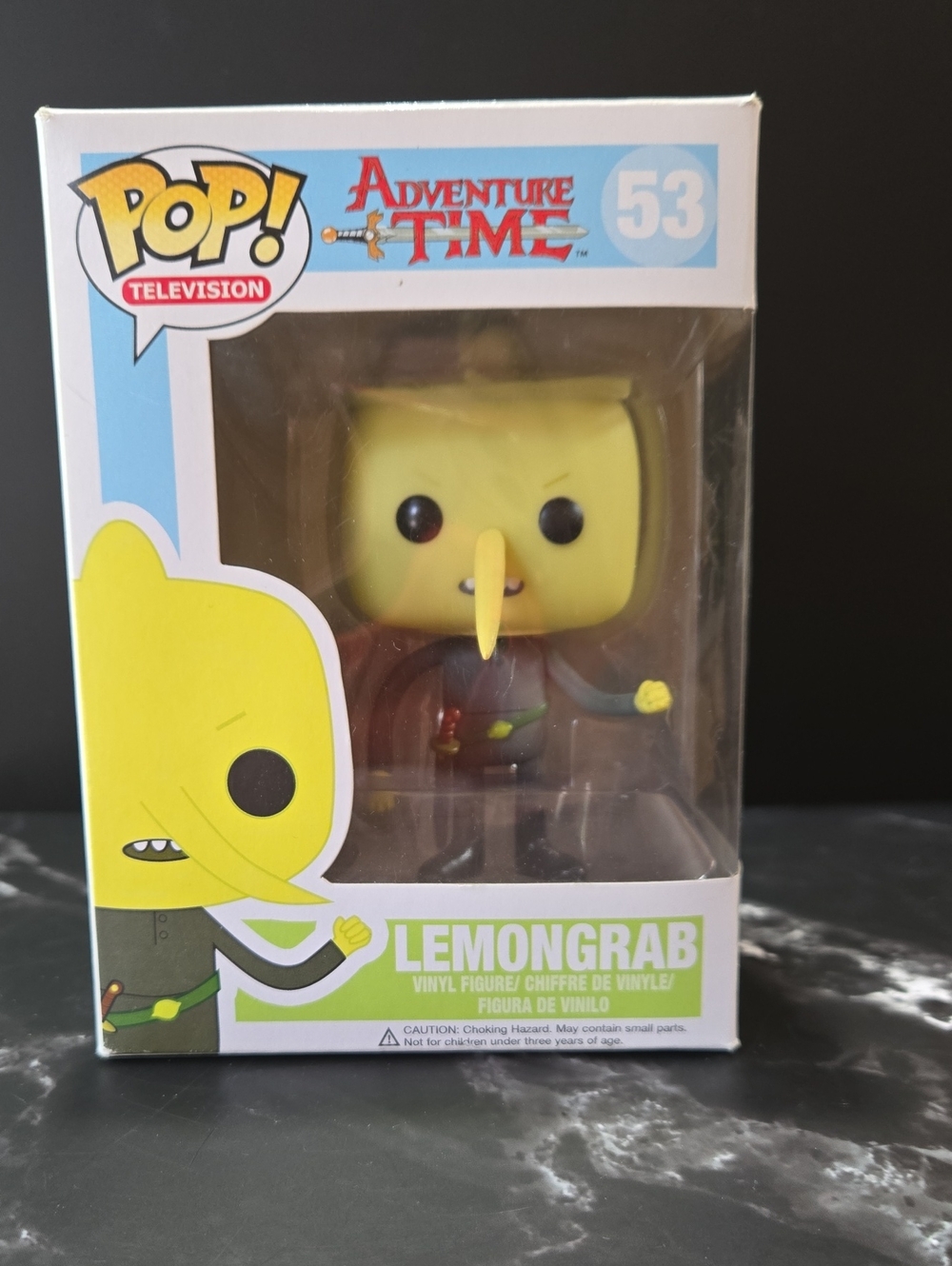 Funko POP! Lemongrab #53- Adventure Time Series Vinyl Figurine- Retired